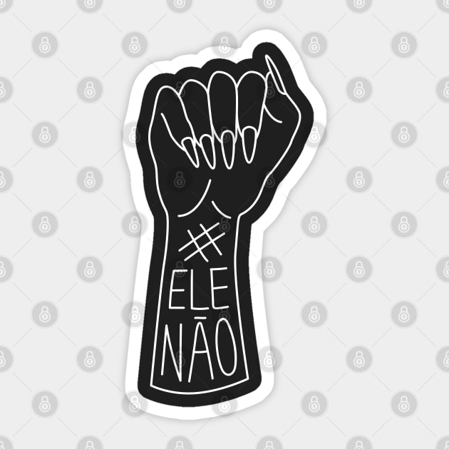 #EleNao Sticker by LadyMorgan